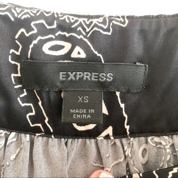 Express Y2K Dress Paisley Print - Picture 3 of 5
